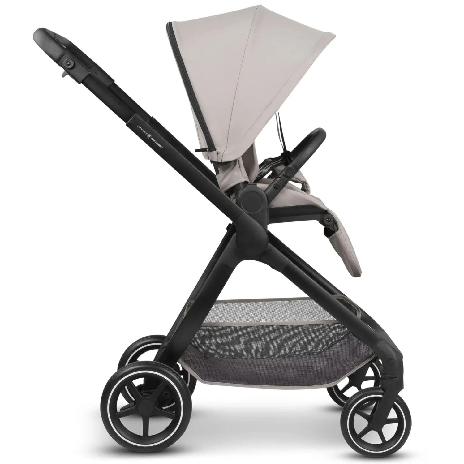 ABC Design Adaptador de altura Move Up para City Life – Adaptador para elevar la bañera de bebé, asiento deportivo o capazo en aproximadamente 10 cm – Negro