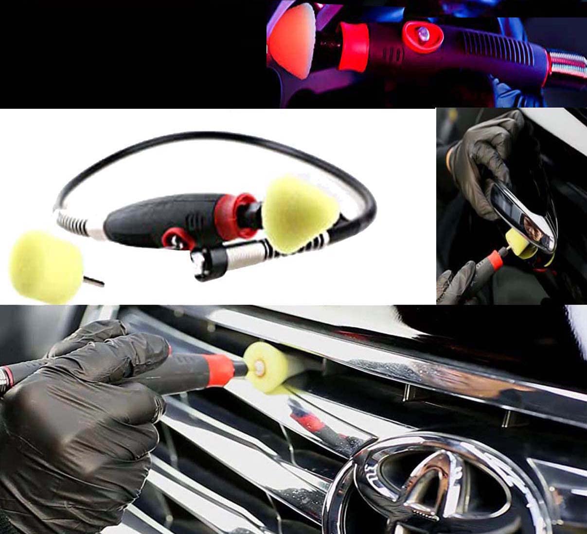 DIY Crafts 1x, Flexible Shaft Big Hle, Flex Shaft Rotary Tool Attachment with Comfort Grip Long Cable Engraver Polisher Mini Ser - Ideal for Detail Metal Engraving (1x, Flexible Shaft Big Hle) (B07M8RWW3L) Amazon Price History, Amazon Price Tracker