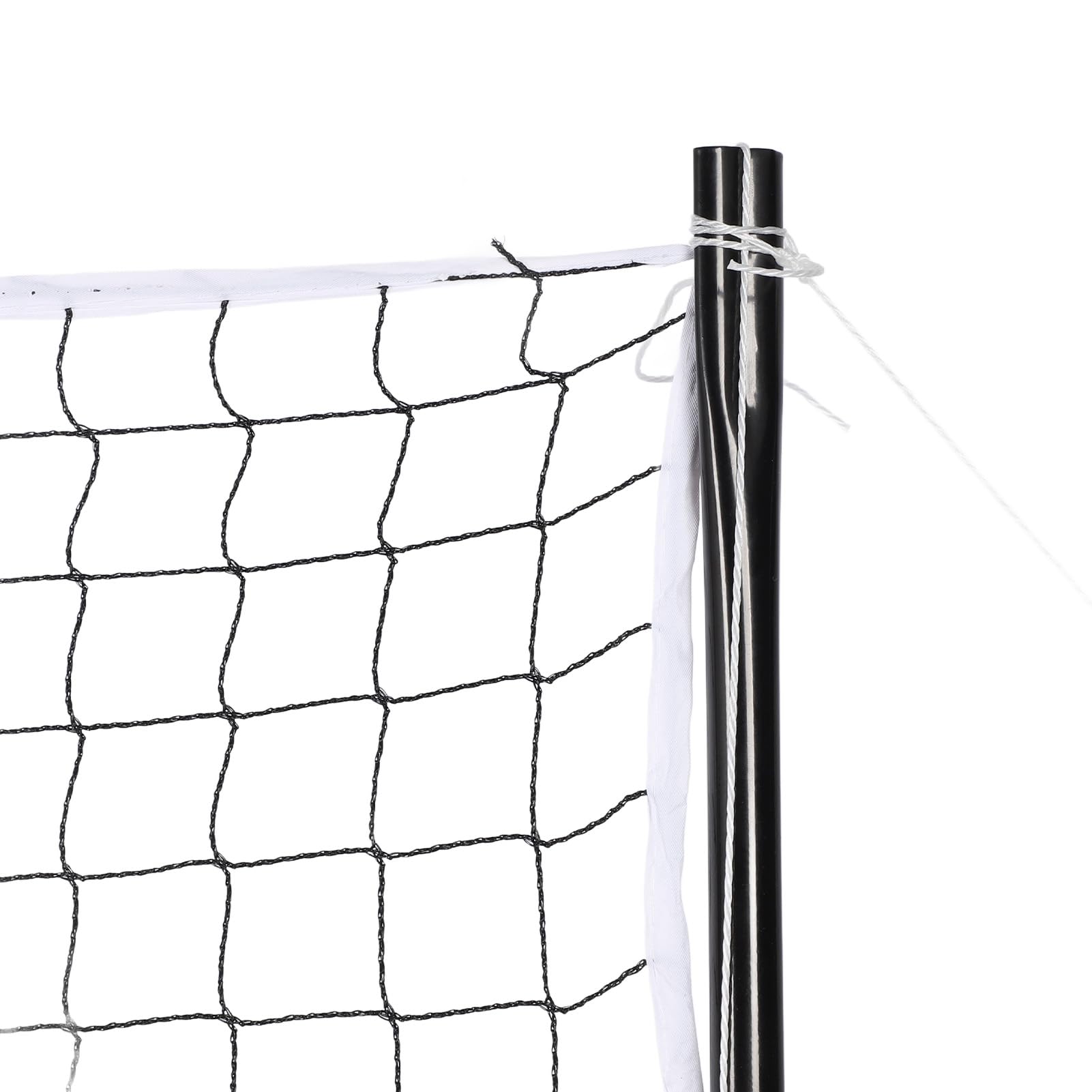 Conjunto Red Voleibol Portátil con Postes Soporte y Volleyball y Red Voley y Bomba y Bolso Exquisito y Cuerdas y Uñas, una Red Voleibol Playa para Patio Trasero Al Aire
