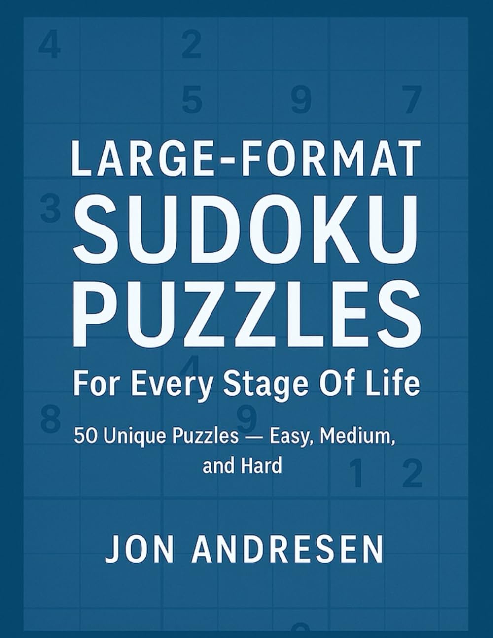 Large-Format Sudoku Puzzle Book