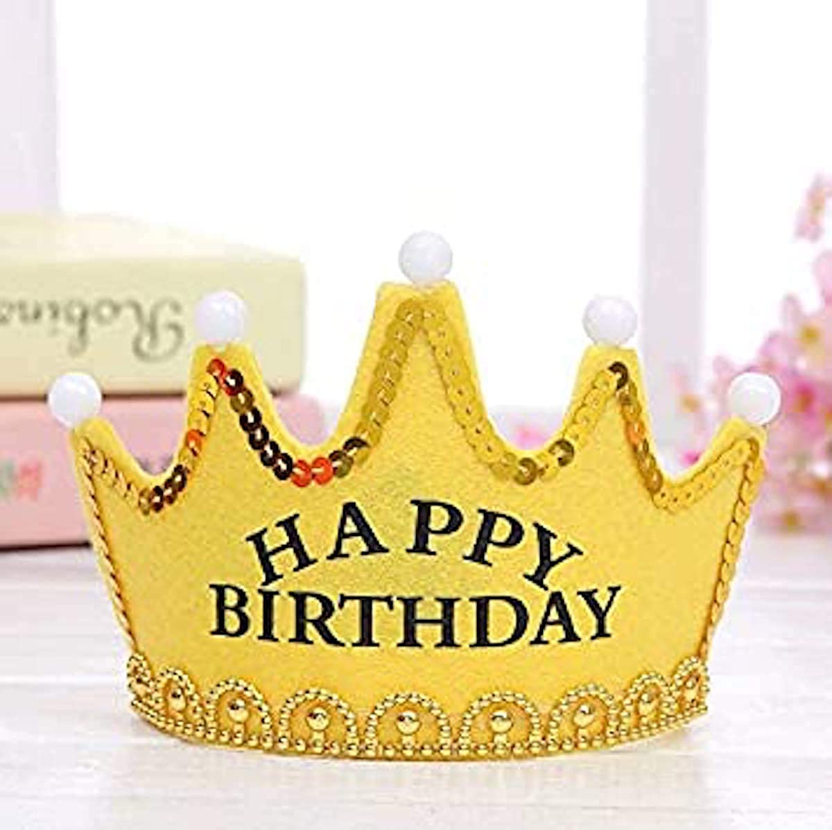 See full amazon price history chart for ALILA Happy Birthday Hair Crown / Hairband /Head band for Kids Boys & Girls with Led Lights (Golden) ALILA Happy Birthday Hair Crown / Hairband /Head band for Kids Boys & Girls with Led Lights (Golden) (B09Q1T54GL) Amazon Price History, Amazon Price Tracker