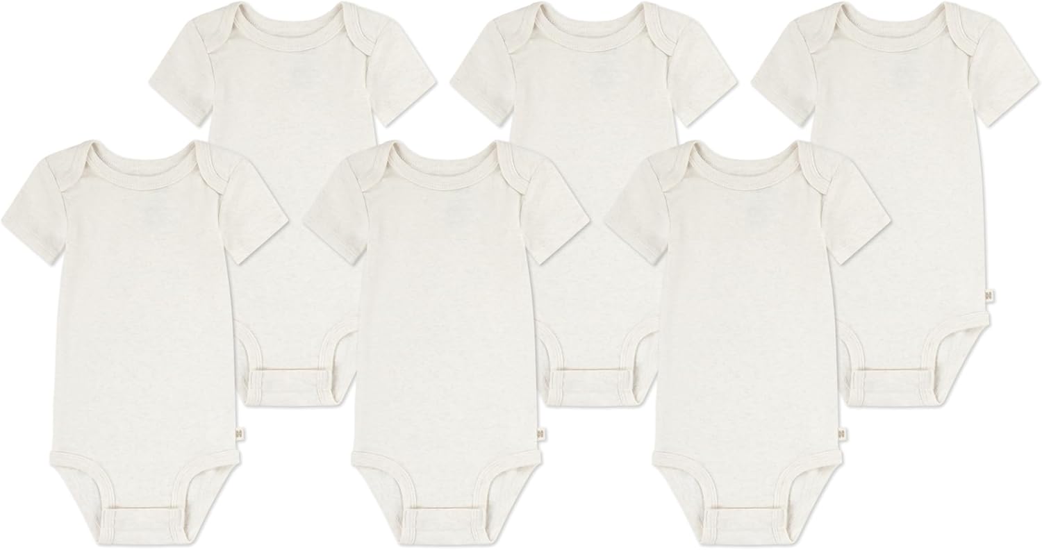 HUGGIES unisex-baby 6-pack Basic Bodysuit