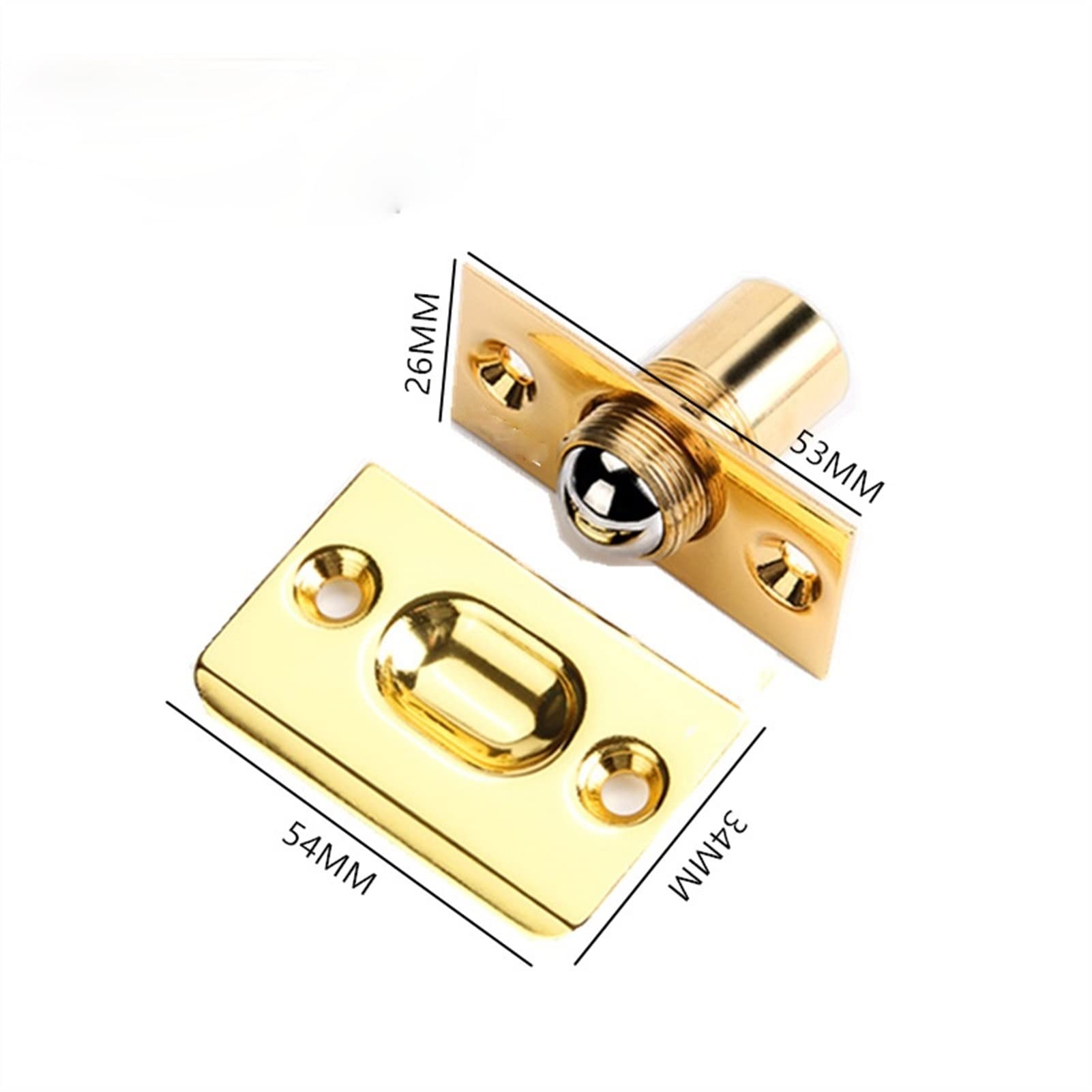 Loquet de porte en bois pour placards de cuisine et cabines KTV