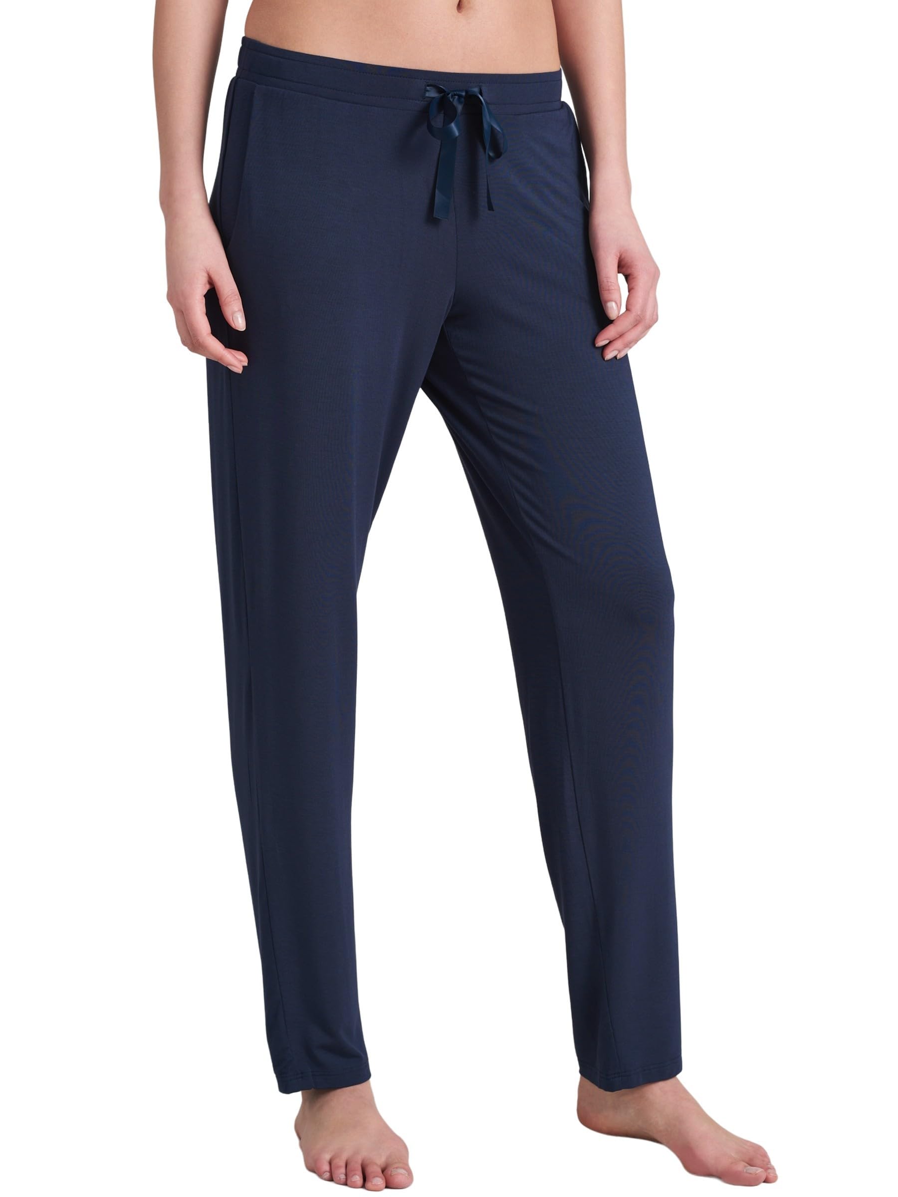 Schiesser Damen Schlafhose Lang Modal - Mix + Relax Pyjamaunterteil