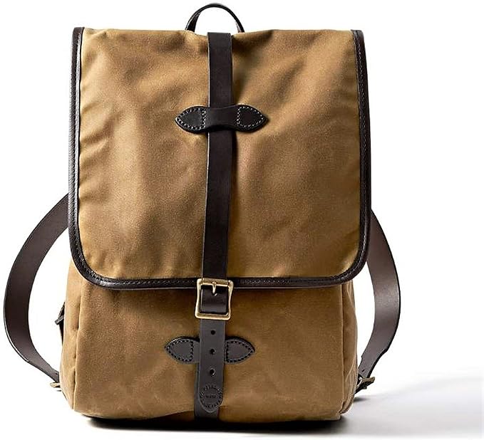 Filson - Zaino in tela di latta, colore marrone scuro, taglia unica :  Amazon.it: Valigeria