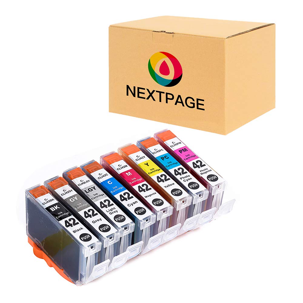 Cartucce Stampante Pixma Pro 100s Cartuccia Inchiostro Grigio Chiaro CLI-42 Compatibile Per Stampante Canon PIXMA PRO-100 Cartuccia Grigio Chiaro CLI42 - Foto 4