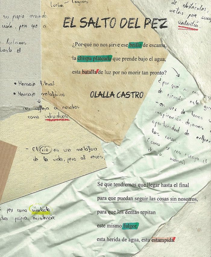 El salto del pez. Libro de Artista (La Rueca)