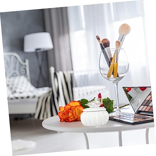 Miniatura 7 de Alipis 1 pieza de aretes con tapa de aparador joyería multiusos para mujer aniversario hecho a mano soporte de cerámica blanca decoración de pequeña