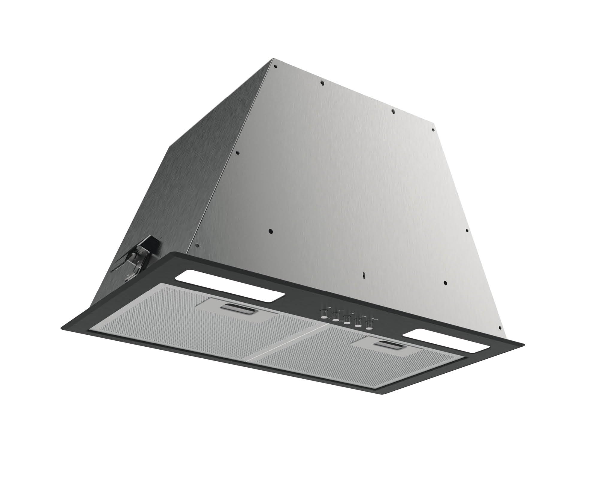 Cata Okap kuchenny GT Plus 45 BK mechaniczny panel sterowania 3 poziomy wysuwania system łatwy montaż bardzo cichy silnik moc 206 W szerokość 49,2 kolor czarny