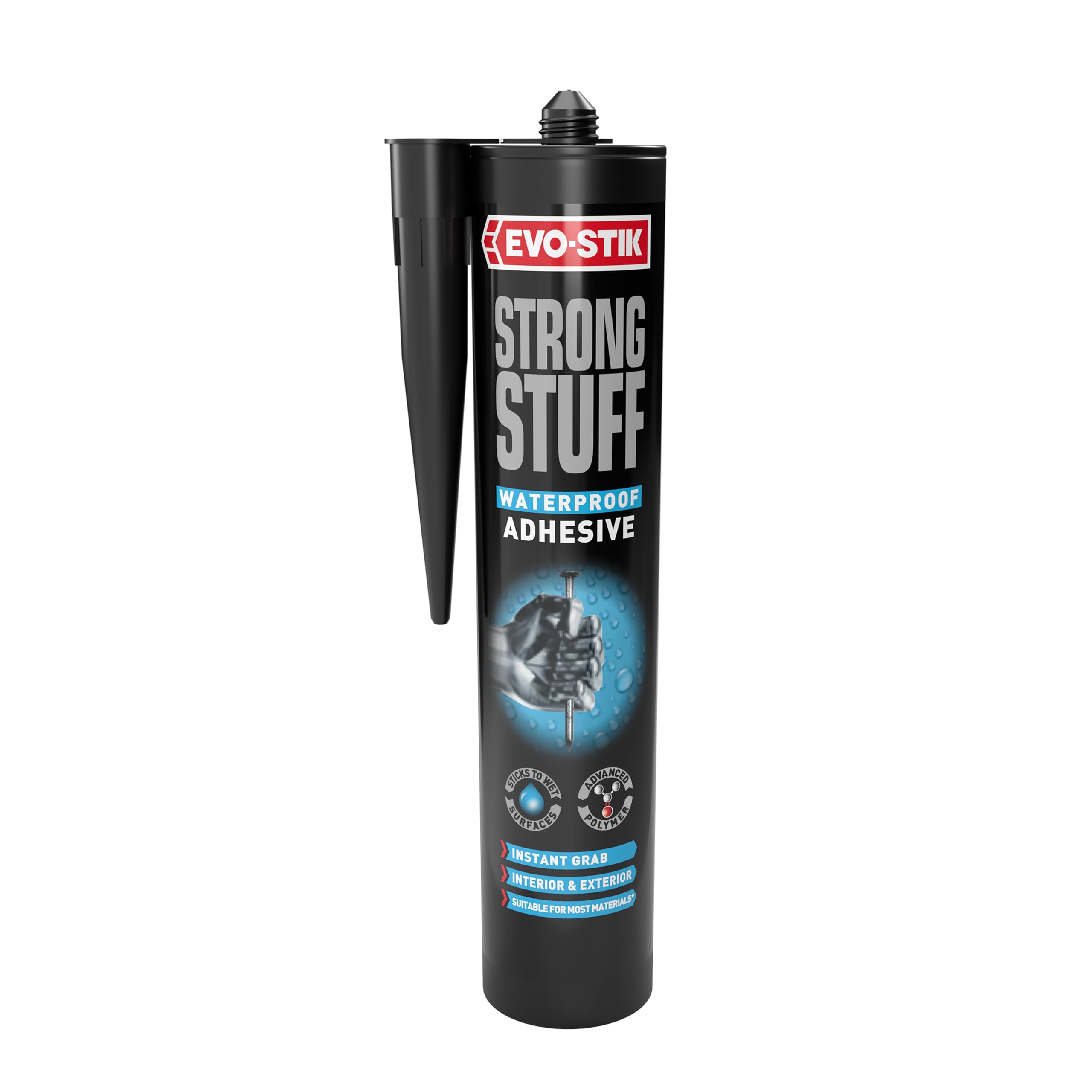 Evo-Stik Wet Grab Transparent Waterproof Grab AdhesiveVolume 290Ml from B&Q
