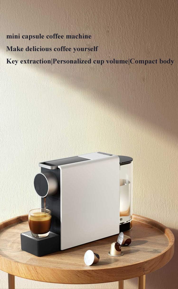 Capsule Coffee Machine, Mini Espresso Machine, Fully Automatic Office Home The New