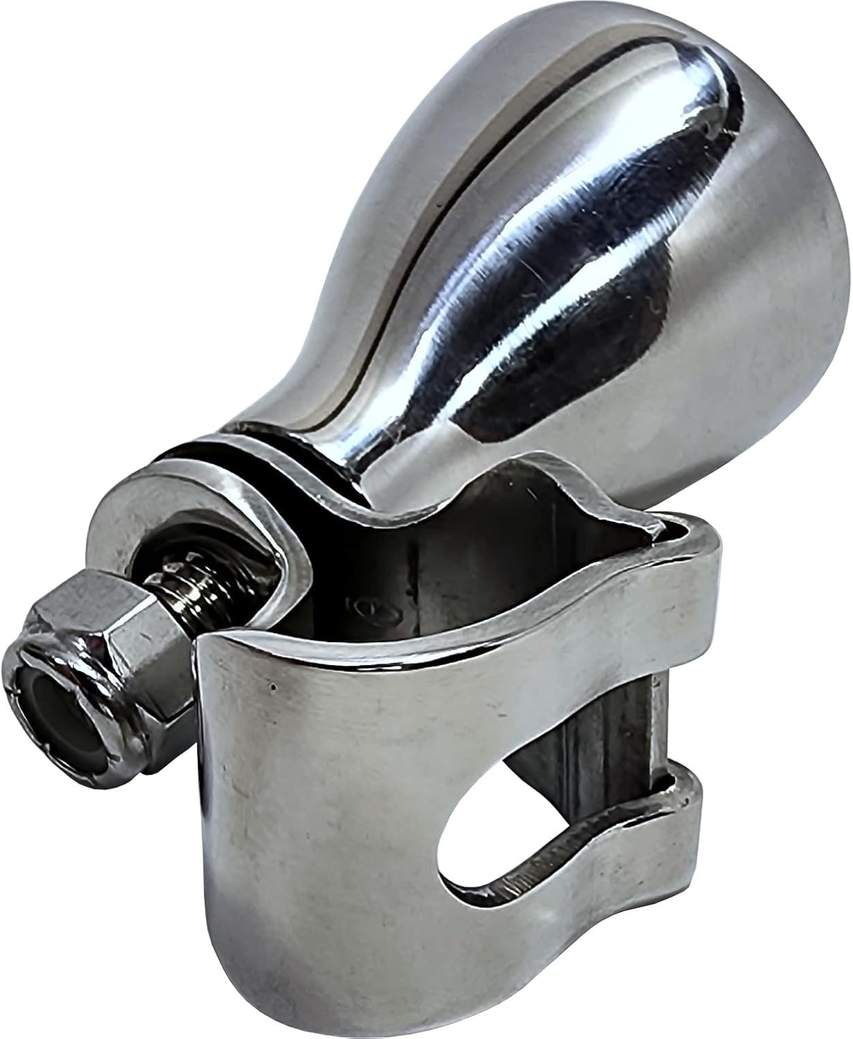 Salty Reef - Steering Wheel Suicide Knob - Universal AISI 316 Marine Grade Stainless Steel, Fits Steering wheels up to 3/4" (All 3 models), NOT ANY SIZE LARGER. (Medium)