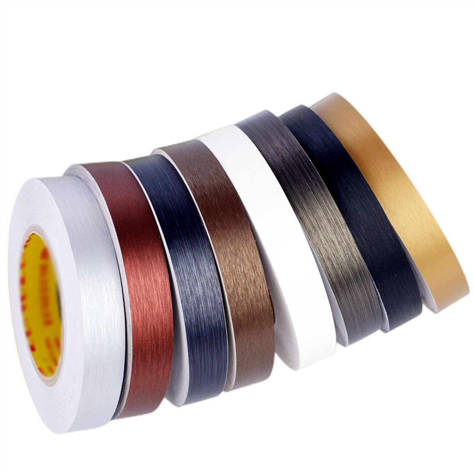 New Air Conditioning Motor, Self Adhesive Wall Edging Strip Multicolor 0.5-5cm Width 25M(Star Silver,W: 1cm(0.39inch))