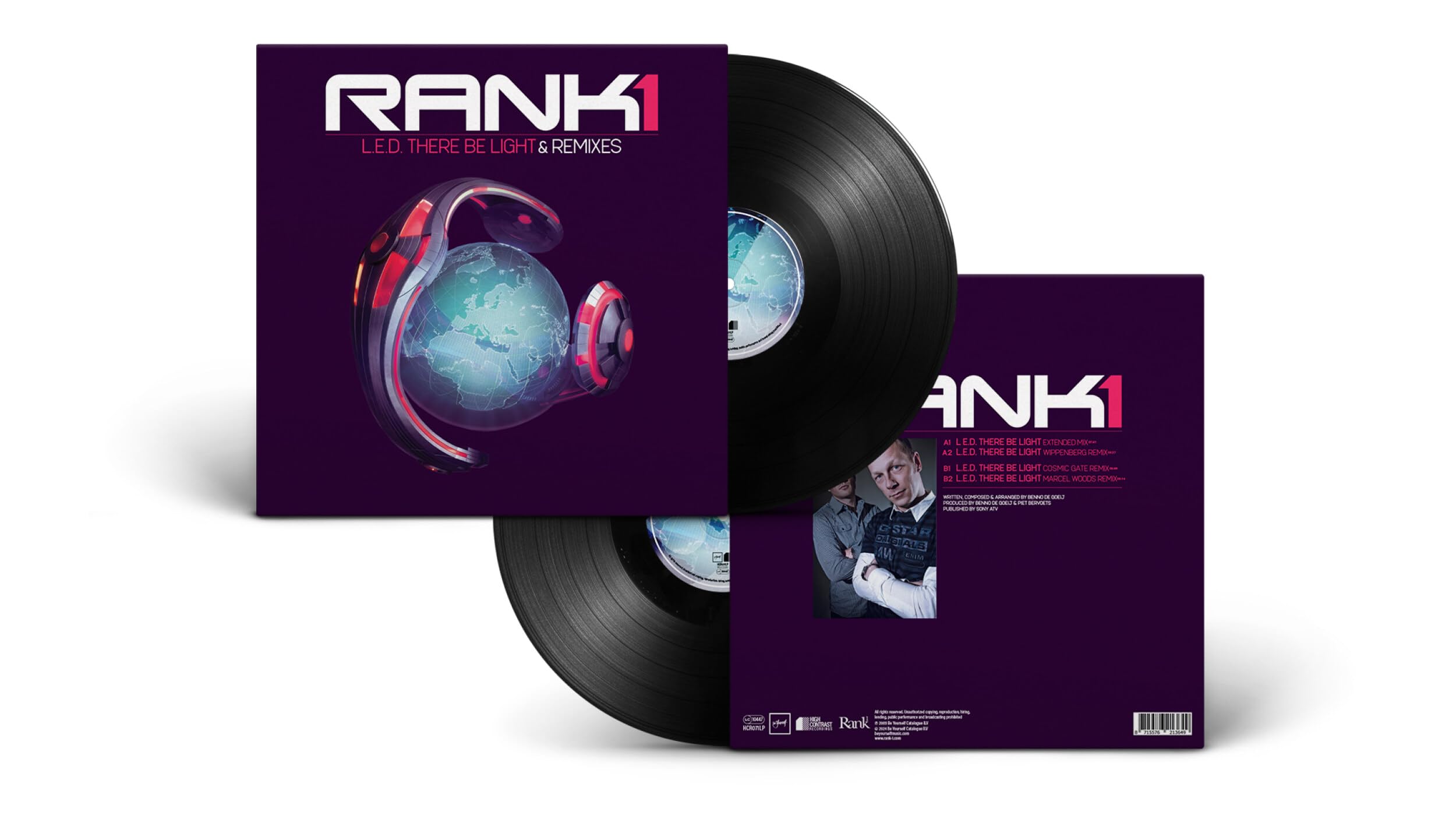 Rank 1 - l.E.d. There Be Light & Remixes [VINYL]