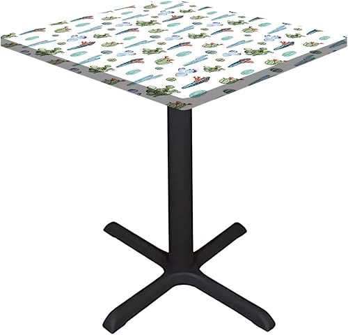 Miniatura 10 de Manteles decorativos de cactus, manteles decorativos para el hogar con plantas del desierto del sur caliente, cactus, camel, se adapta a mesas de 36