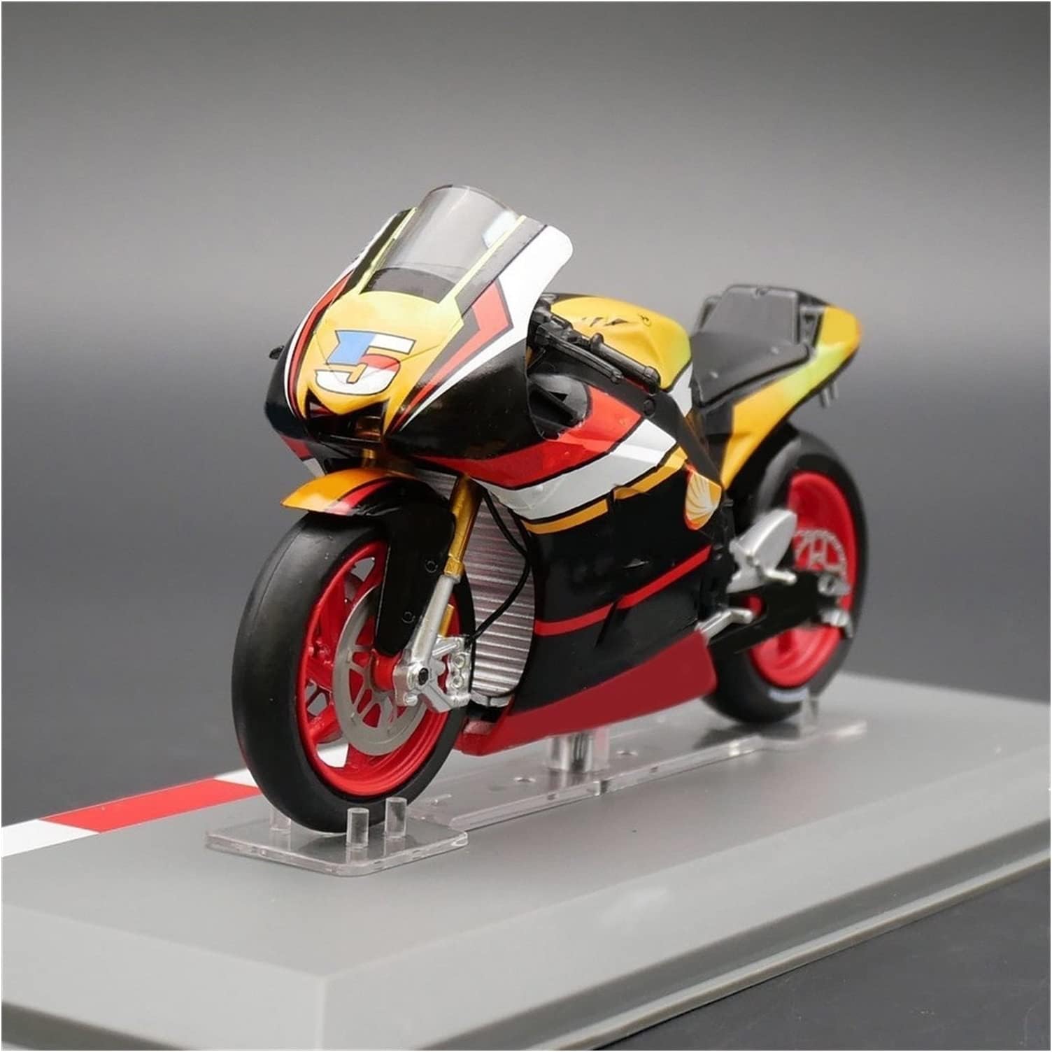 Motorcycle model For Y&AMAHA YZR M1 2014 Diecast Motorcycle Model Birthday Gift Toys Car Collection 1/18