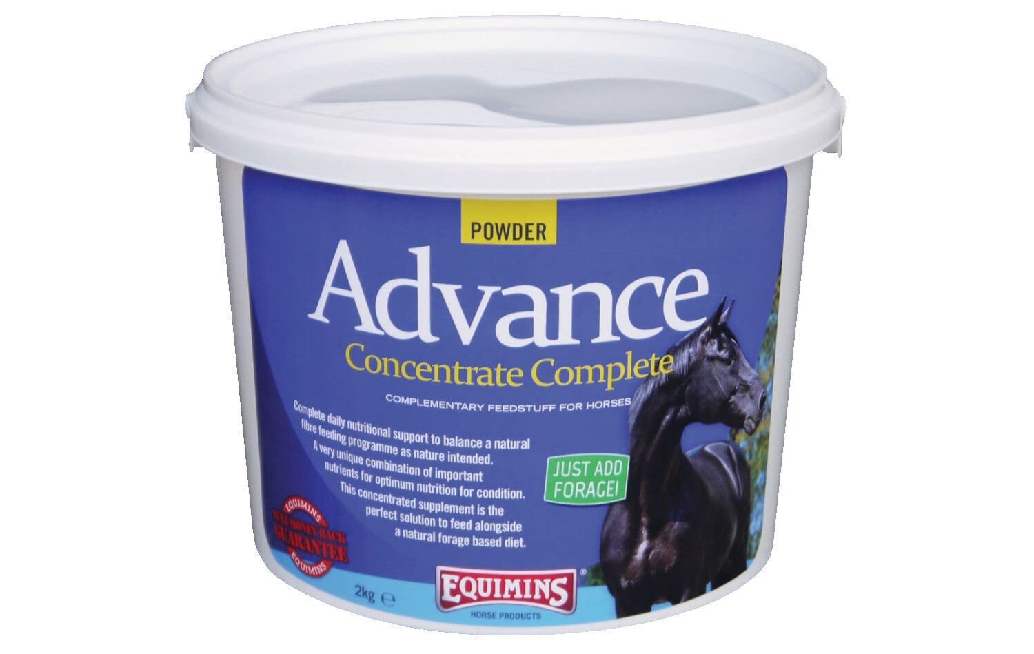 EquiminsAdvance Concentrate Complete Powder 2kg - Clear, 2Kg
