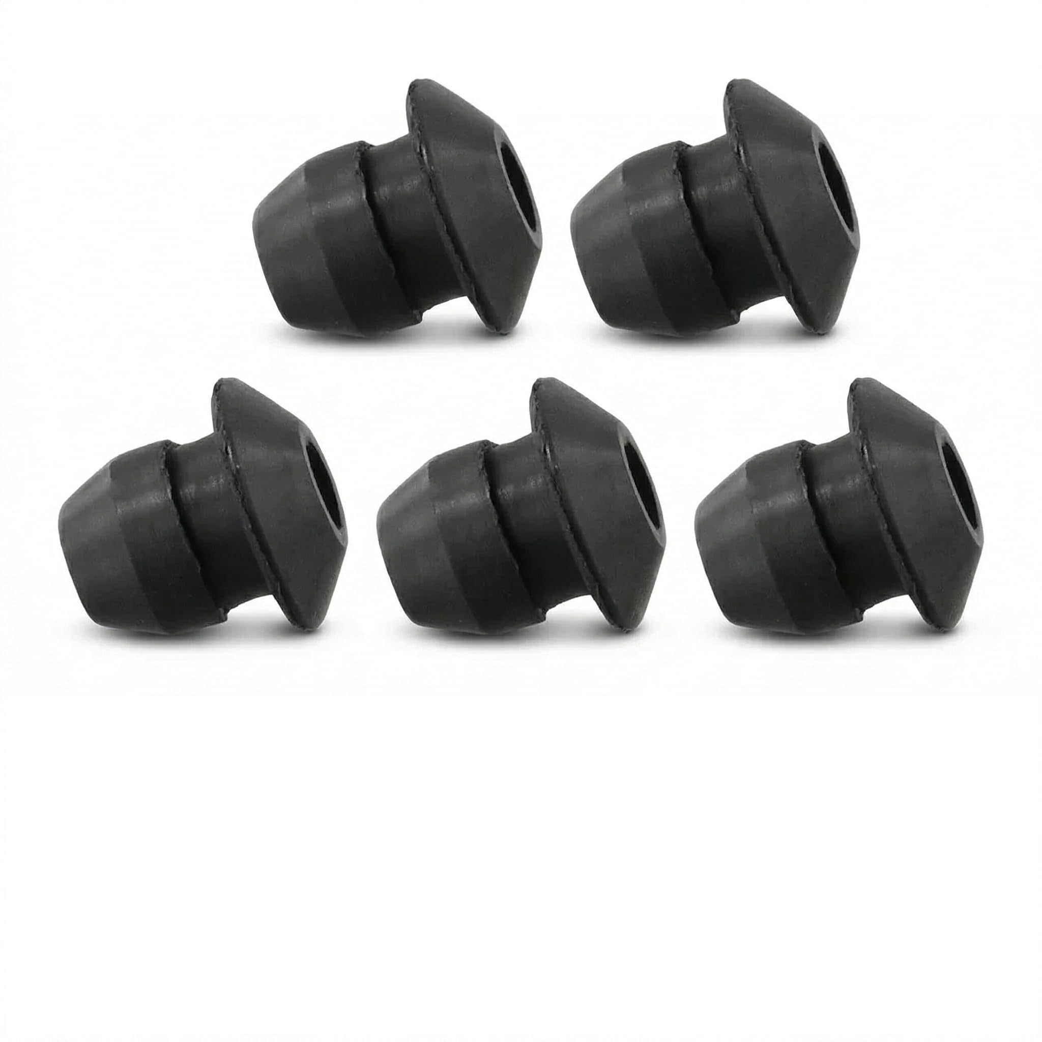 5pcs Fuel Tank Grommet for Stihl 0000 989 0516 – Chainsaw & Strimmer Oil Pipe Hose Washer Seal 9mm Tank 5mm Hole Compatible BG75 FS40 HL75 TS460