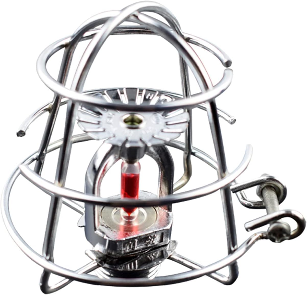 Fire Sprinkler Head Guard Cage Horizontal Sidewall Drywall-Mounted Sprinkler Heads Chrome PlatedProtector Fire Sprinkler Head Cover (6)