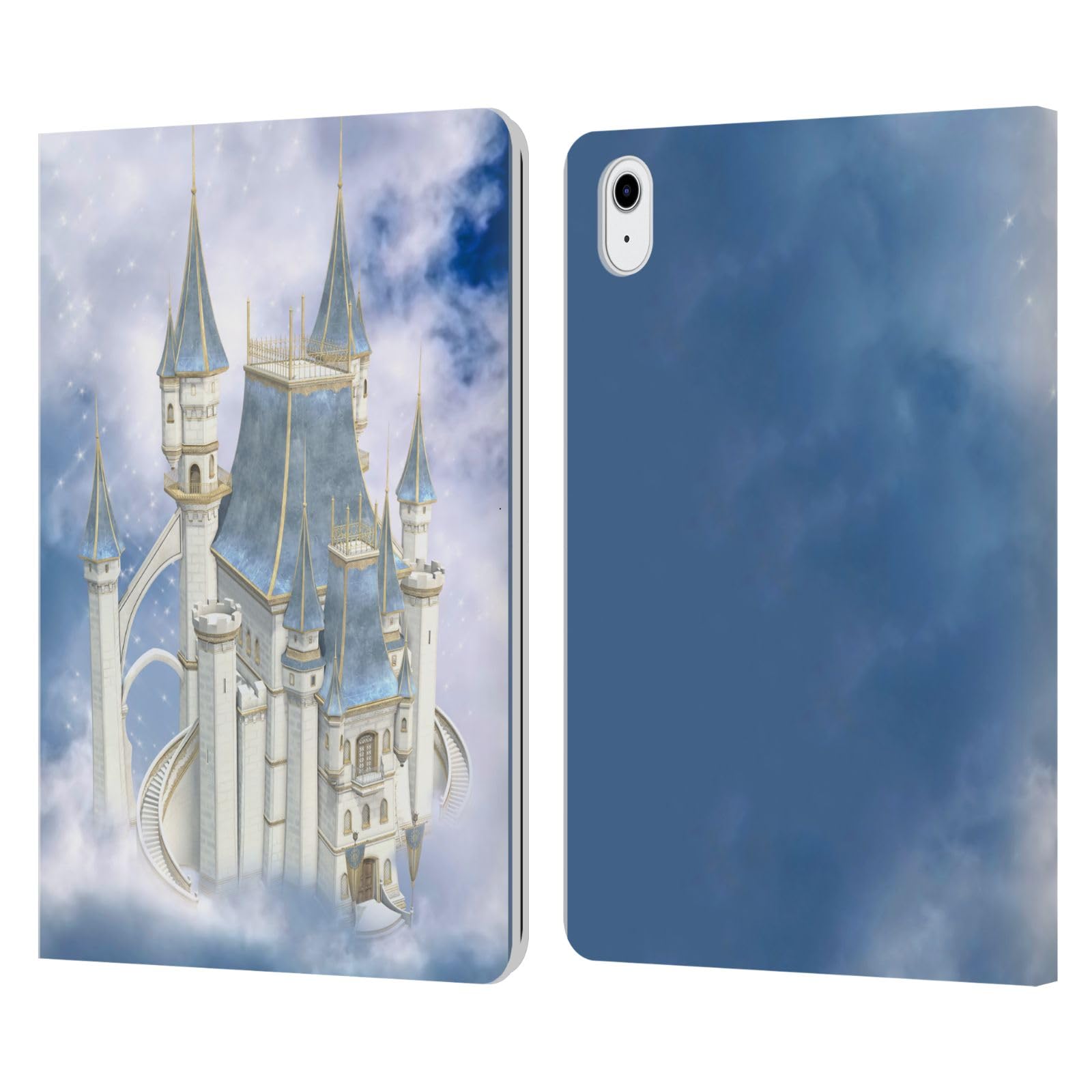 Funda de cuero tipo libro Simone Gatterwe Castillo de Hadas para Apple iPad Air 2020/2022 7