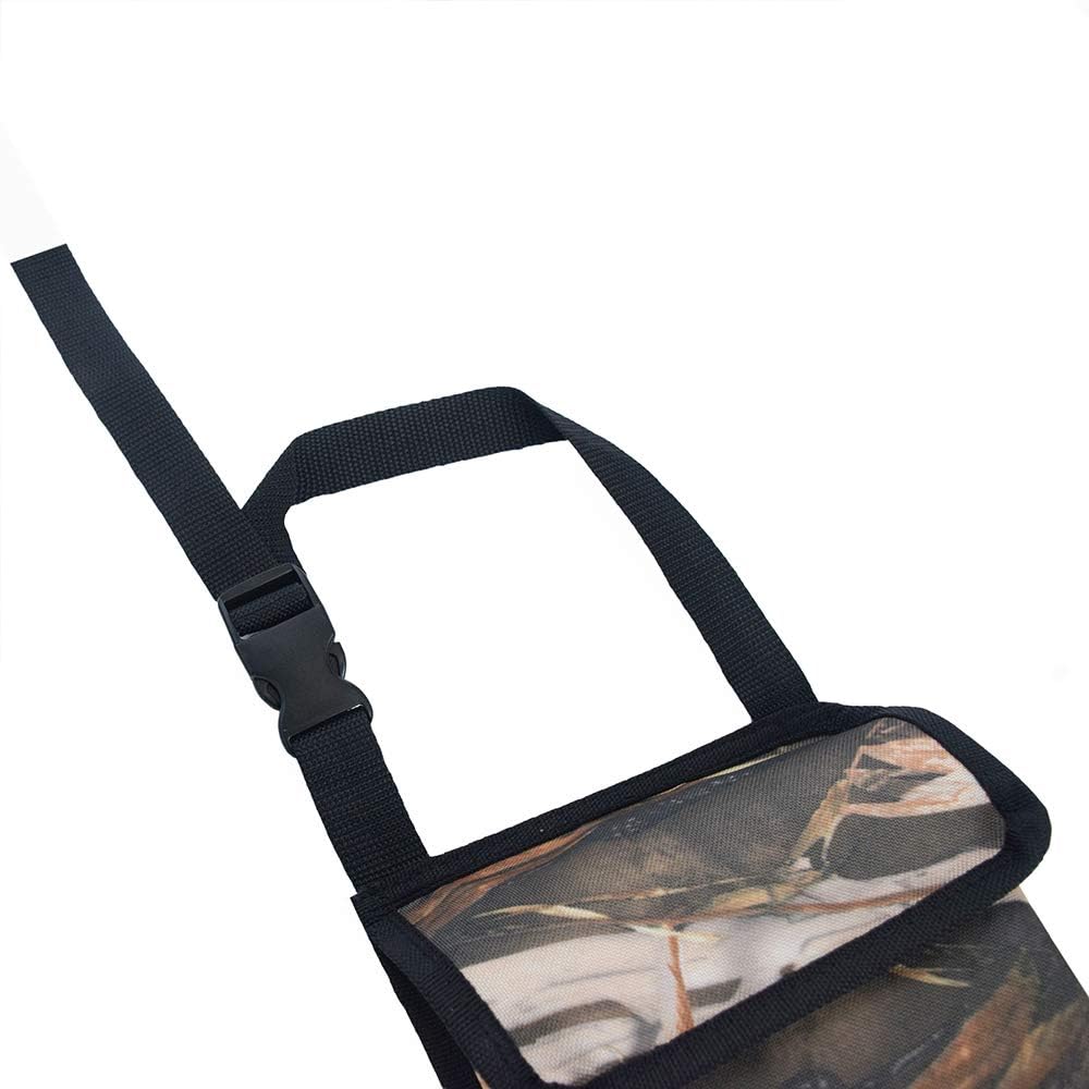 Hunting Gear Back Seat Gun Sling Holder Shotgun Rifle Rack Case Gun Holsters Pistols Organizer with Pockets Universal Fit for Truck SUV Car Shooting Accessories image 5
