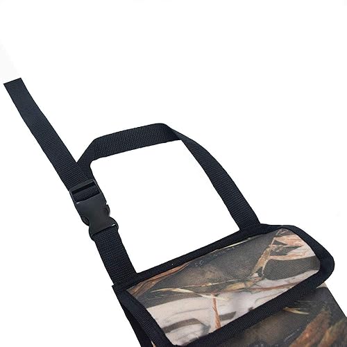 Miniatura 5 de UNISTRENGH Equipo de caza para asiento trasero de pistola, soporte para rifle de escopeta, organizador de pistolas con bolsillos, ajuste universal