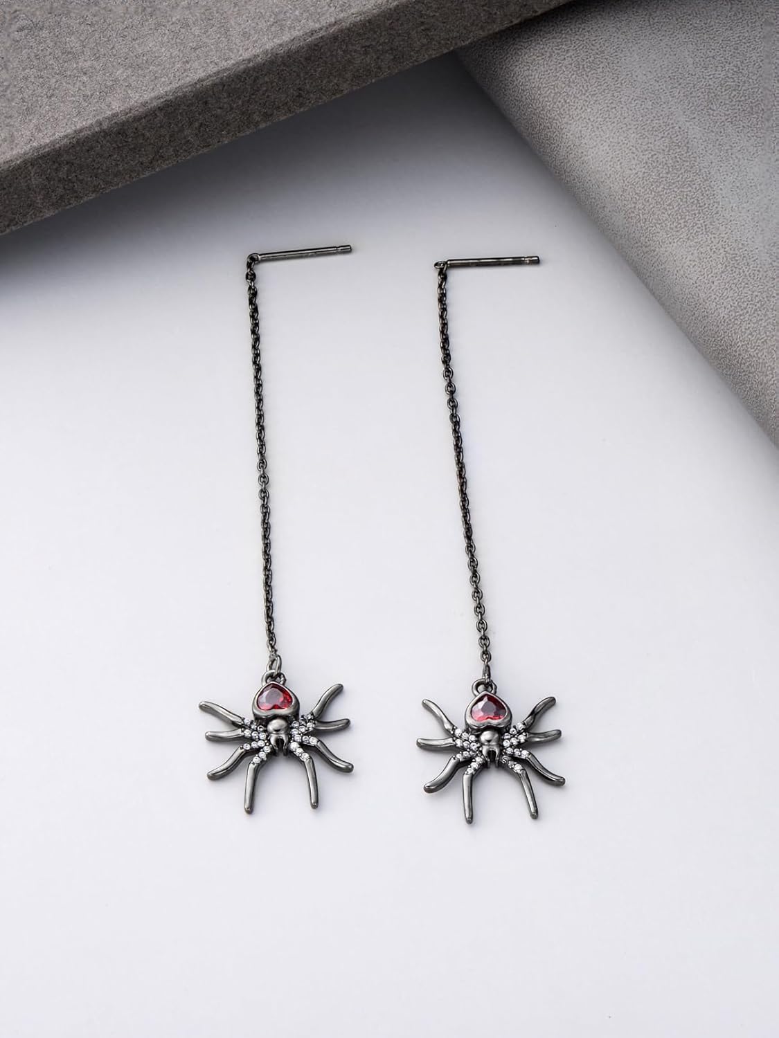Halloween Skeleton Hand/Bat/Cat/Spider/Skull/Skeleton Dance/Ghost Earrings Sterling Silver Halloween Jewelry Gifts for Women - Image 3