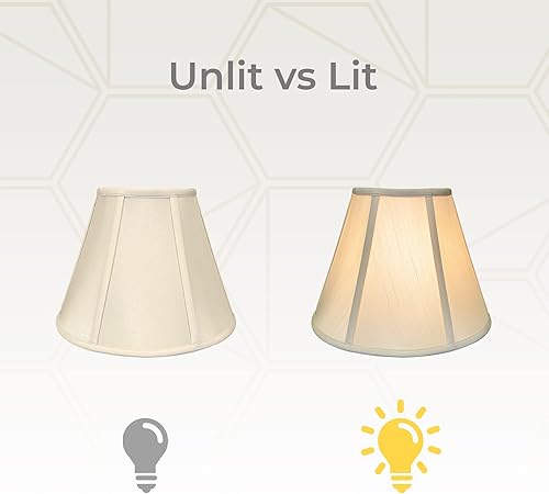 Vista 11 de Royal Designs, Inc. Deep Empire - Pantalla para lámpara (cáscara de huevo, 8 x 14 x 11 pulgadas)