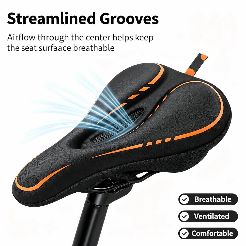 Coprisella per Bicicletta per Specialized Camber Expert 29 2018 | Morbido Coprisella Bici, Copri Sella Bicicletta Comoda in Memory Foam a Doppio Strato
