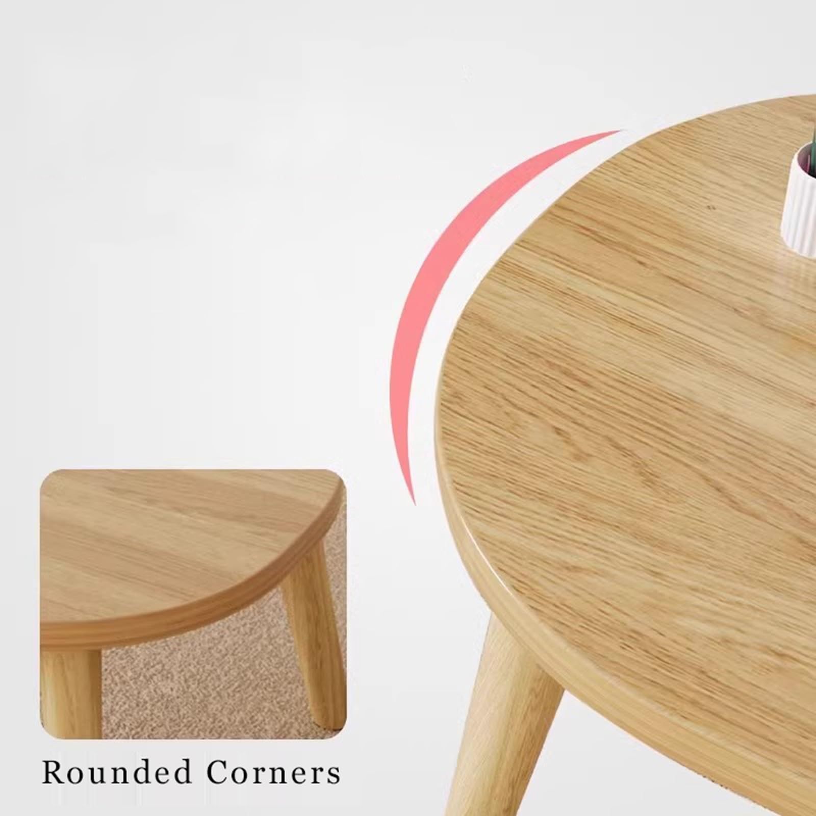 Tablero Ovalado,Tablero De Mesa Más Ancho,Mesa De Comedor De Bricolaje | Encimeras, estaciones de trabajo, tablero de una sola pieza, bricolaje(B,80x48cm)