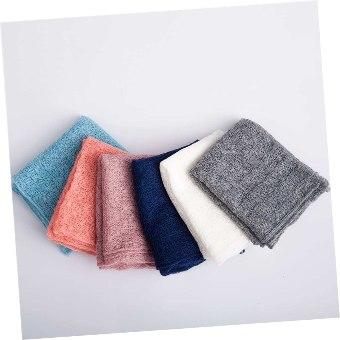 ibasenice Rekwizyty Do Zdjęć Noworodków - Mohair Wrap Swaddle Akcesorium Do Fotografii Dziecięcej Wygodne I Urocze Idealne Dla Rodzin Z Małymi Dziećmi Otulacz Do Studia Fotograficznego