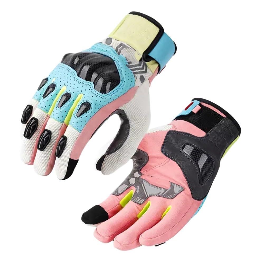 Guanti Moto Guanti da motociclista estivi uomo touchscreen for bicicletta motocross donna, guanti ciclismo, equitazione