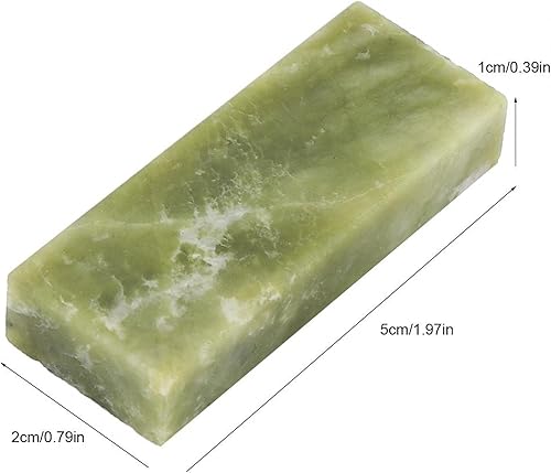 Miniatura 5 de Piedra de afilar, 10000 # cuadrícula Mini afilador de piedra afiladora afilador de piedra afiladora afilador de cuchillos (verde)