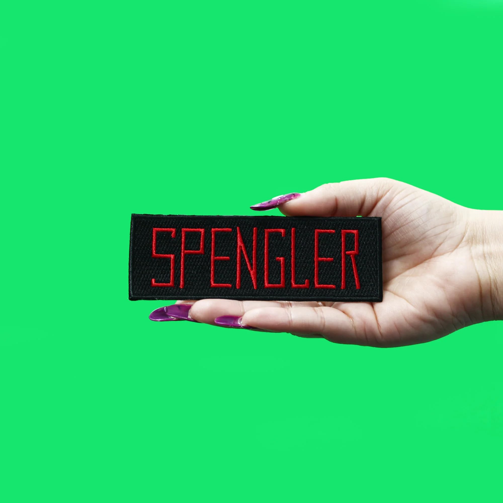 Spengler Name Tag Patch Costume Embroidered Iron On