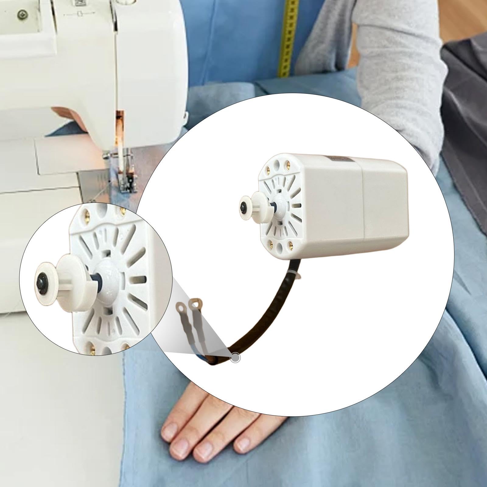 MagiDeal Motor de máquina de Coser doméstica con polea, Multifuncional, para Aficionados al Bricolaje, 220 V-250 V, Piezas de Repuesto para máquina de Coser