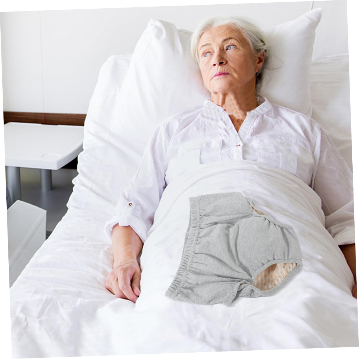 FOMIYES Anti-Leak Diapers for Women Reusable Adult Swim Diaper Incontinence for Home Use