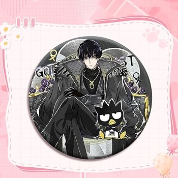 メダリスト サンリオ 缶バッジ 夜鷹純 61Om-6O50BL._AC_UY350_.jpg