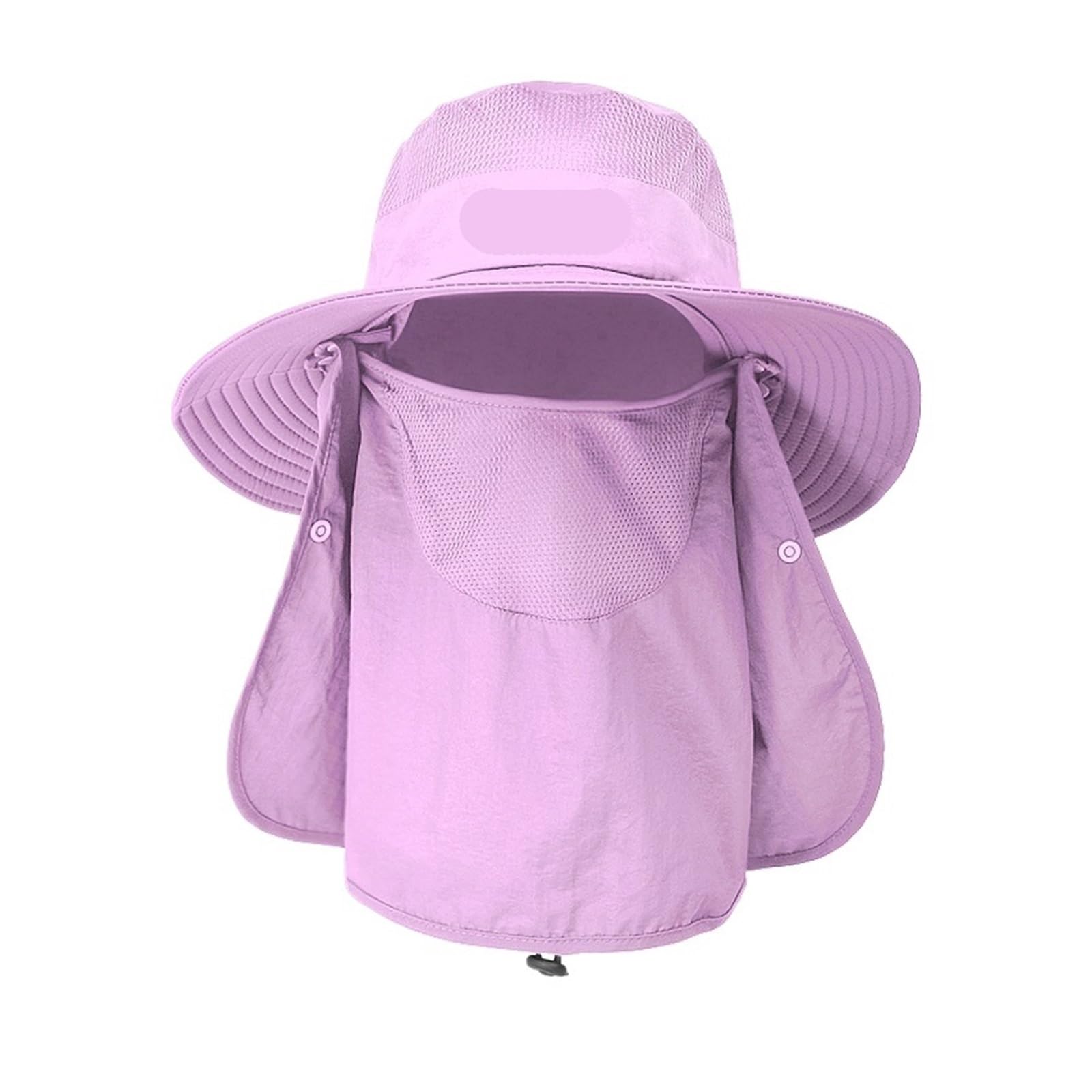 Sombrero de Pescador, Sol Masculino, Verano al Aire Libre Secado rápido, Pesca Transpirable, Mascarilla Femenina