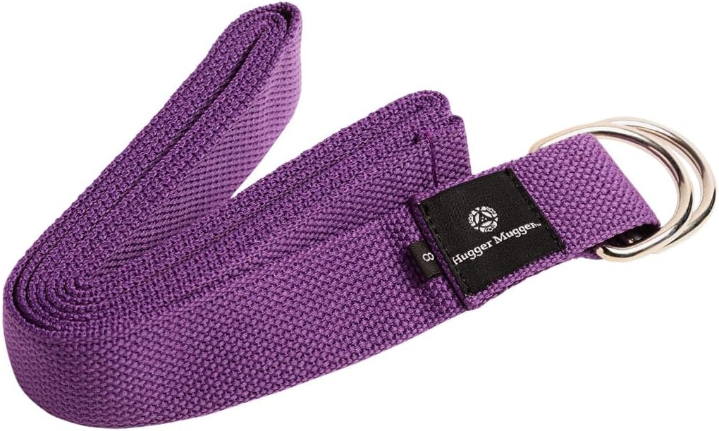 Hugger Mugger D-Ring Yoga Strap 8-Foot
