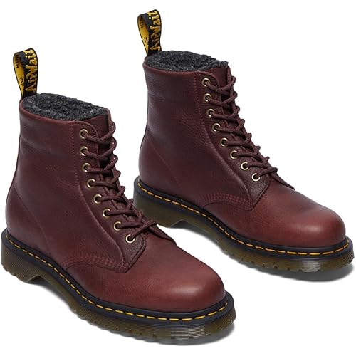 Dr. Martens Unisex-Adult 1460 Warmwair Grizzly Leather Boots Combat