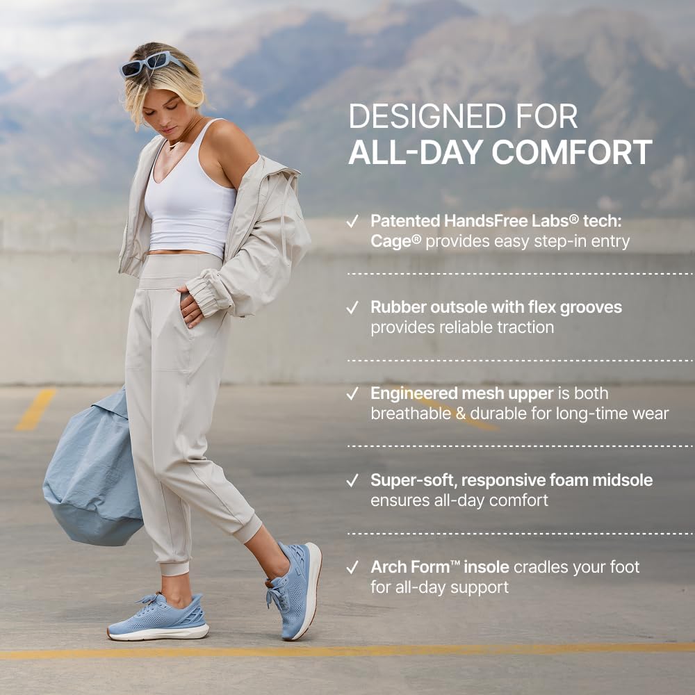 Kizik Athens 2 Slip On Shoes for Women: Comfortable All-Day for Walking, Gym, or Casual Wear, Wide Toe Box Available, Slip in & Stand Out, Hands Free