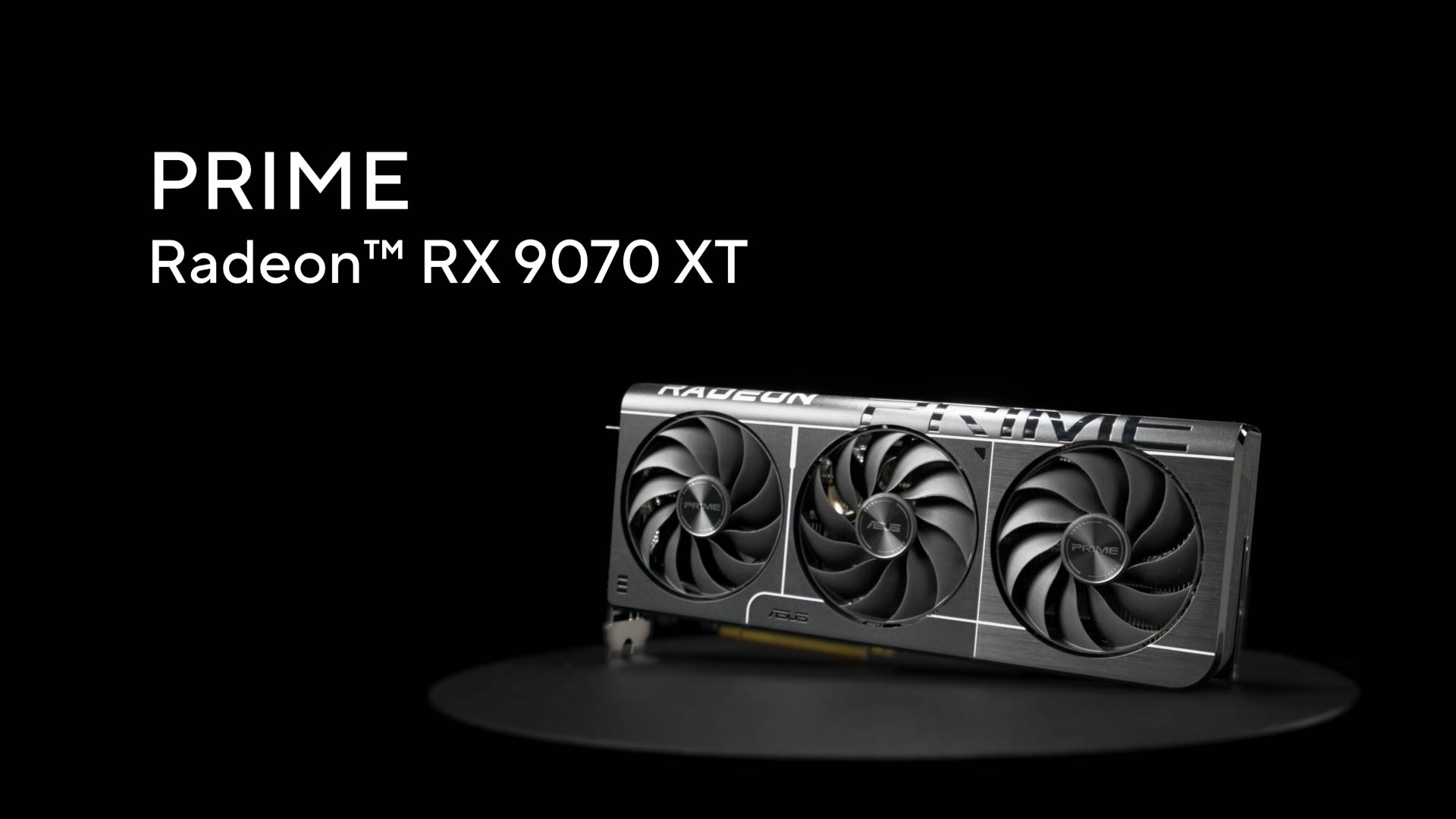 ASUS PRIME RX9070 XT OC, PCIe5, 16GB DDR6, HDMI, 3 DP, 3030MHz