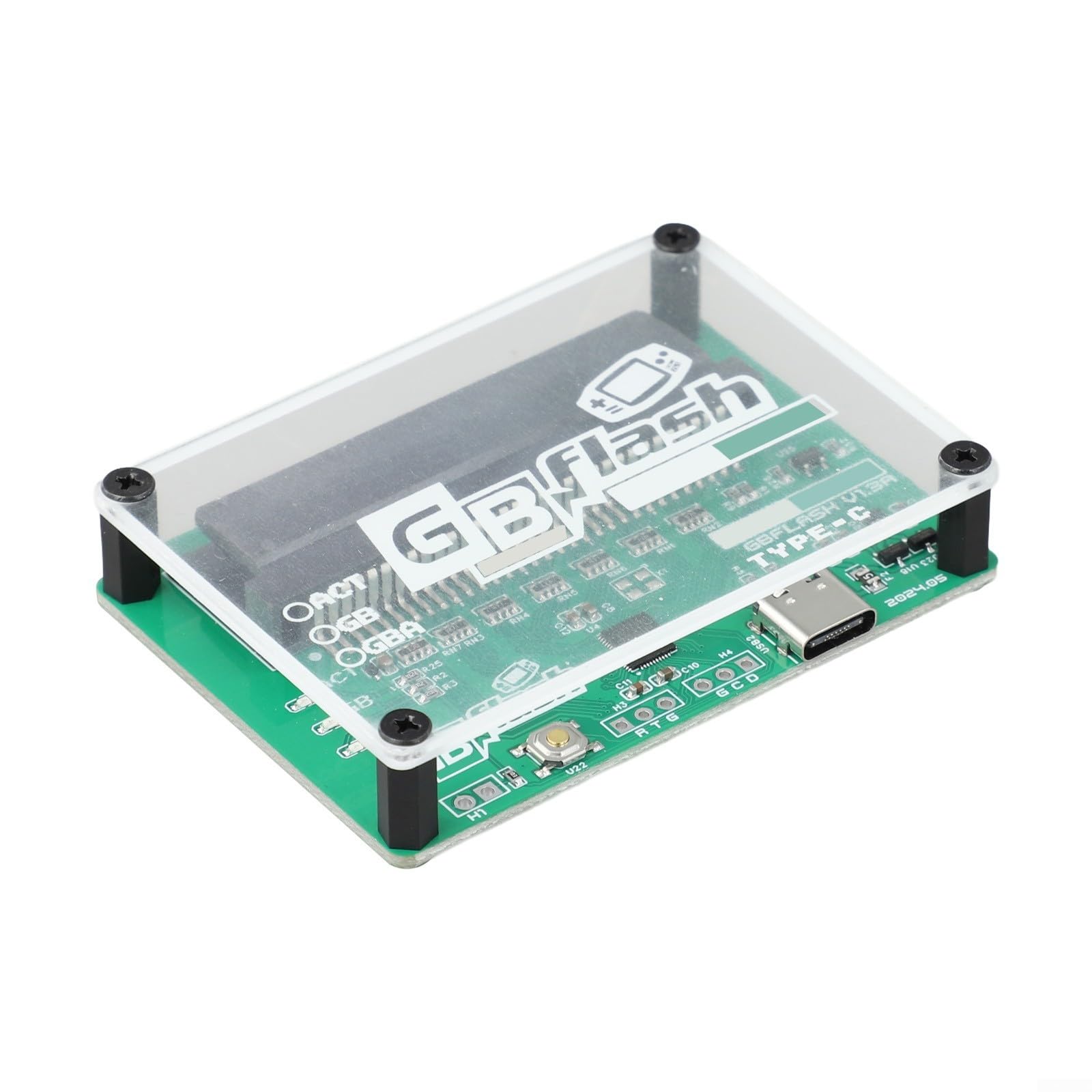 Adattatore USB di grande progettazione del bruciatore di GBFlash nessun carrello del flash GB dello schermo per il Game Boy