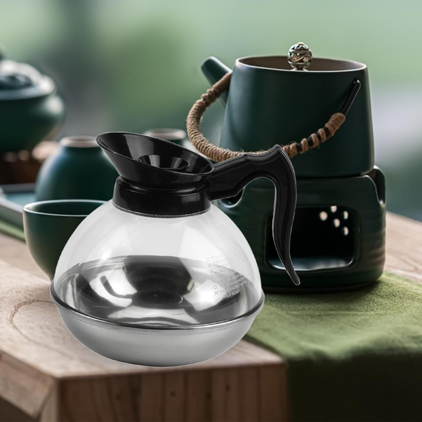 Bothyi Coffee Decanter Pot Replacement Carafe,Coffee Carafe Coffee Kettle for Restaurant