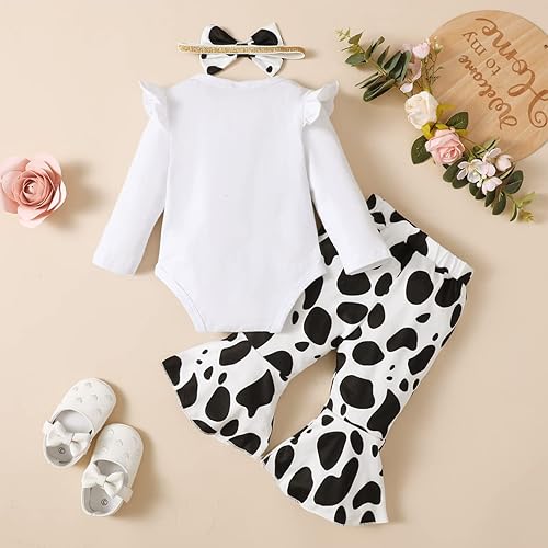 Miniatura 3 de Slanavel Traje de primer cumpleaños para niña ropa de primer cumpleaños para niña disfraz de vaca sagrada disfraz de niña de cumpleaños