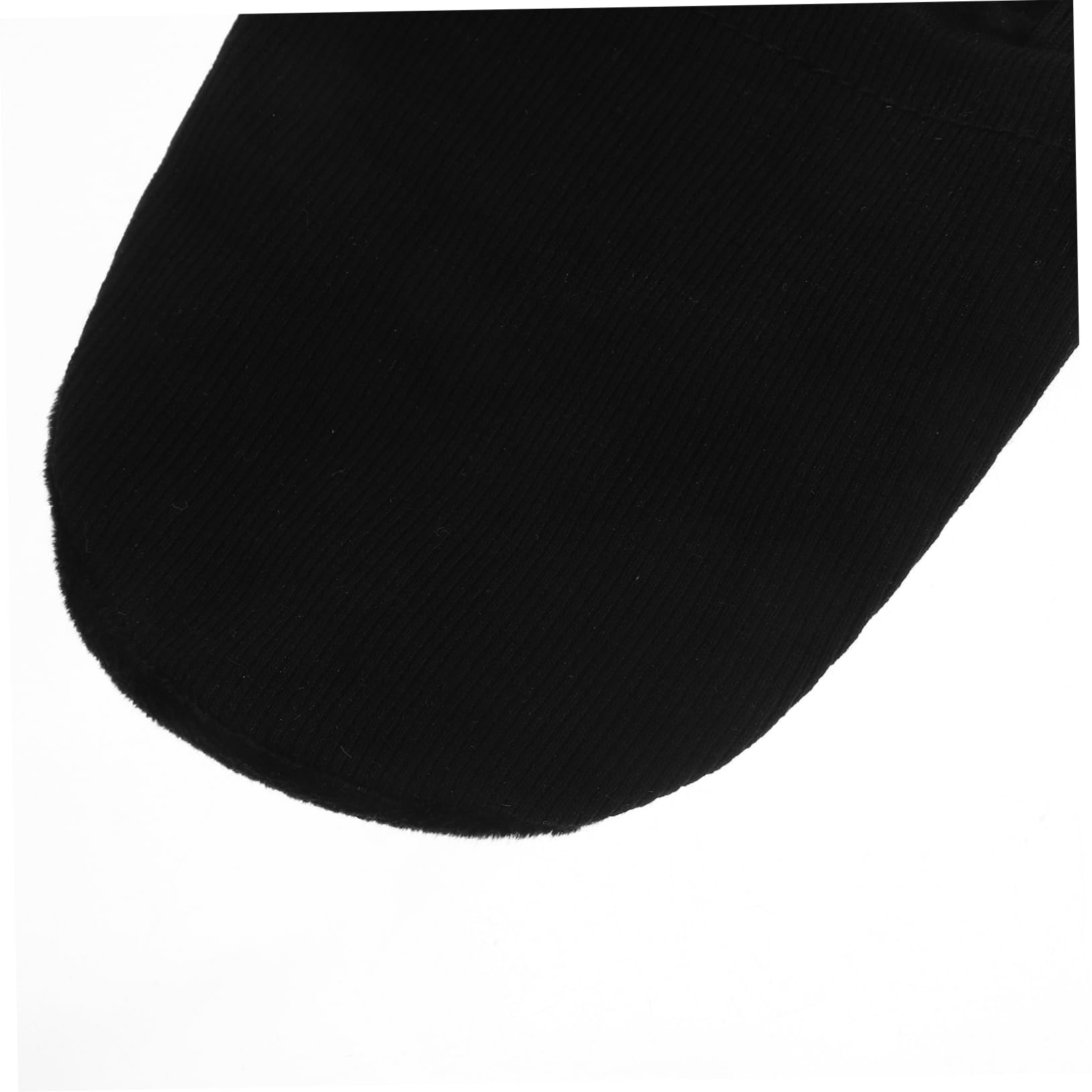 Milisten Couvre-Chaussures de Bowling Noir Léger en Tissu Coton, Design Compact et Antidérapant, Accessoire pour Chaussures de Bowling,