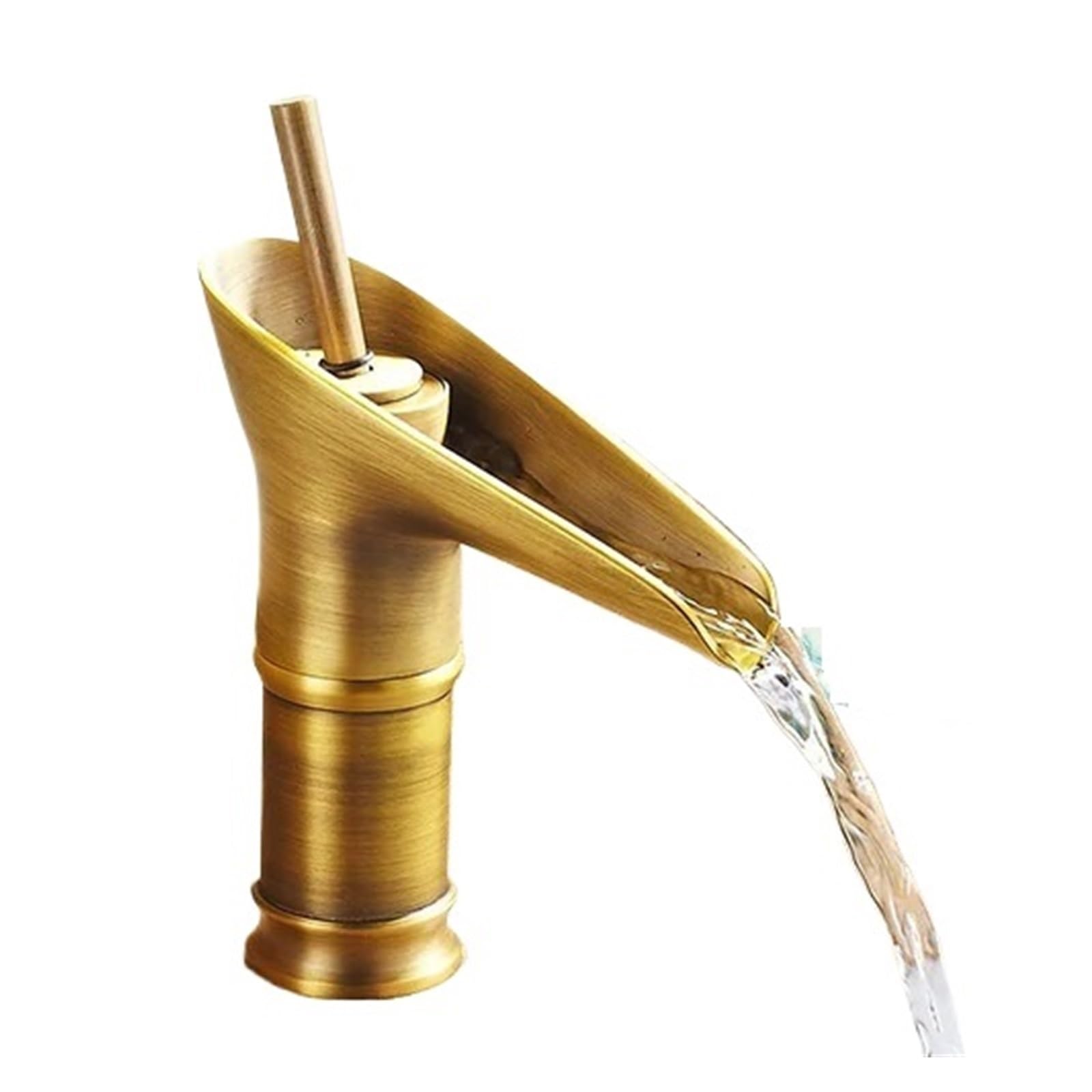 Faucet，Classic Basin Faucet Antique Style Waterfall