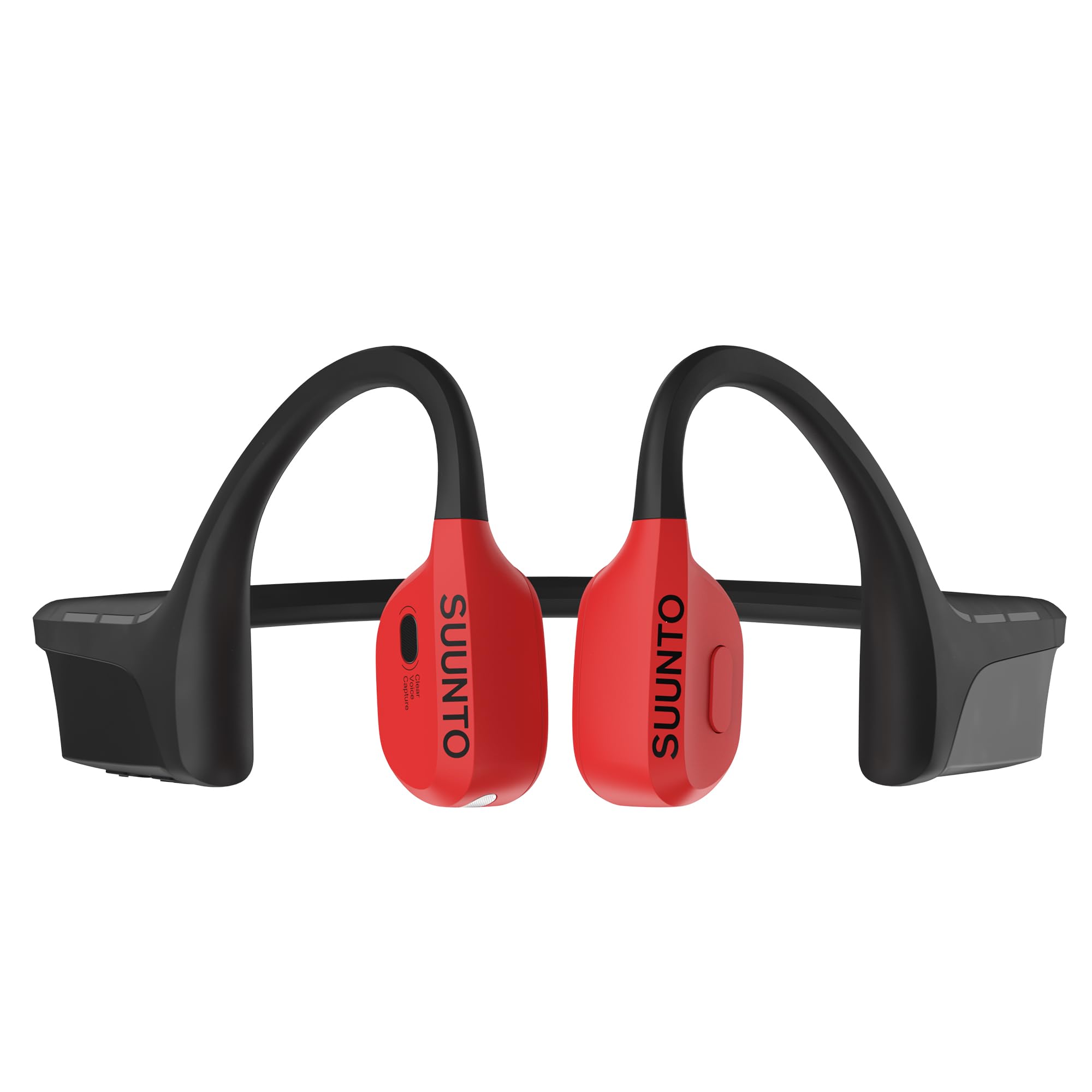 SUUNTO Wing Cuffie Conduzione Ossea Senza Fili, Auricolari Sport Bluetooth 5.2 Wireless Open Ear Impermeabili IP67, Controllo del Movimento della Testa, Luce LED, Autonomia di 10 Ore, per Corsa