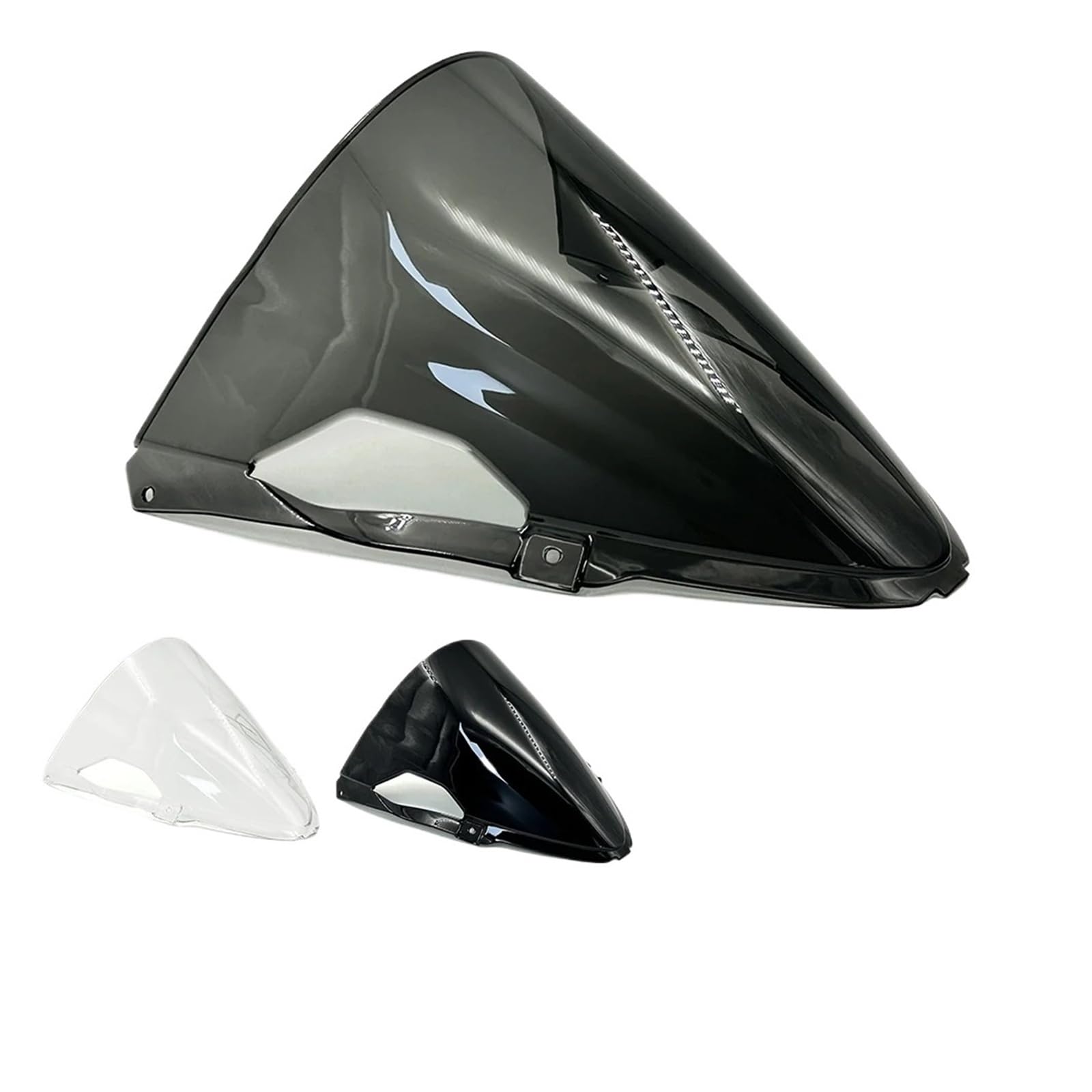 Black Windscreen For Kawasaki Ninja ZX-6R (2024-2026) – Bolt-On