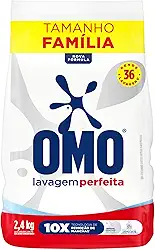 OMO Sabão Em Pó Omo Lavagem Perfeita 2.4Kg Bag